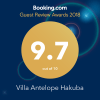 Villa Antelope HAKUBA Booking.com Guest Review Awards 2018
